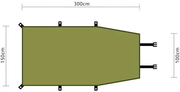 Camper Shade Awning Canopy with Complete Kits for Kia Cerato/Clarus/Joice/Magentis/Opirus/Pregio/Pride, Waterproof UV Protection, Easy Set Up, Ultra-Durable Camping Tent