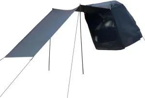 Camper Shade Awning Canopy with Complete Kits for Subaru Ascent/BRZ/Chiffon/Crosstrek/Forester/Impreza, Waterproof UV Protection, Easy Set Up, Ultra-Durable Camping Tent,2 Style 2-A Black