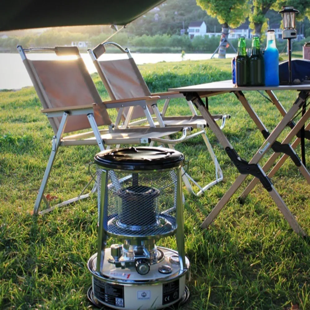 Camping Kerosene Oil Heater Multifunctional Kerosene Stove Adjustable Kerosene
