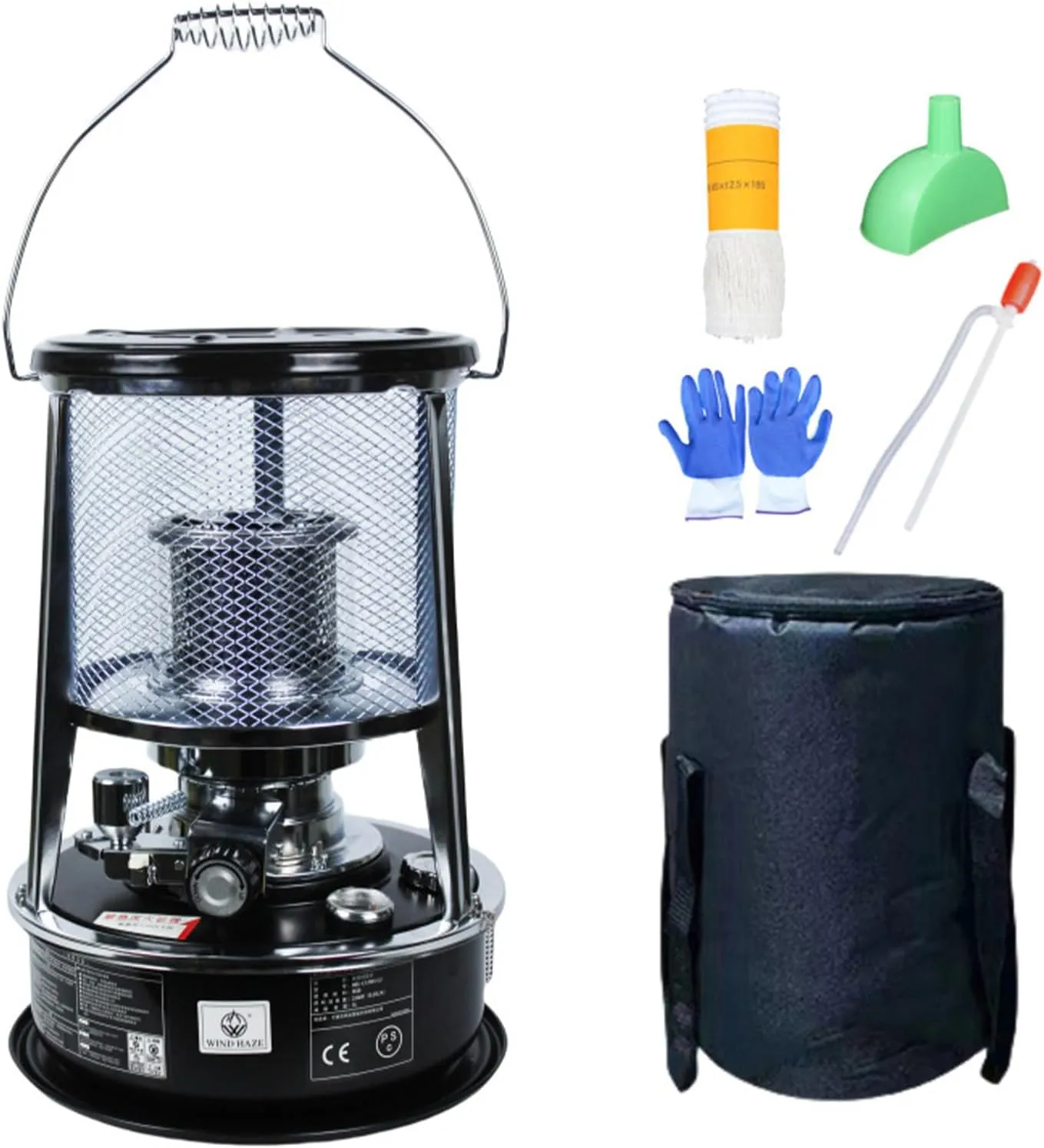 Camping Kerosene Oil Heater Multifunctional Kerosene Stove Adjustable Kerosene