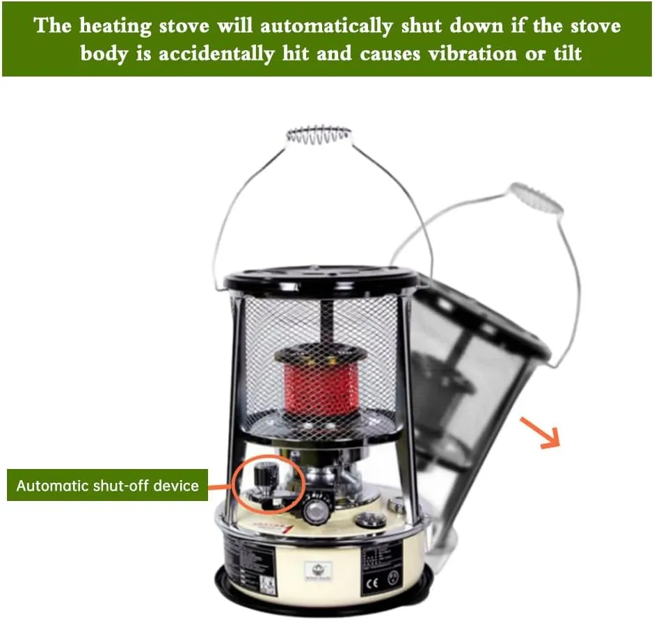 Camping Kerosene Oil Heater Multifunctional Kerosene Stove Adjustable Kerosene