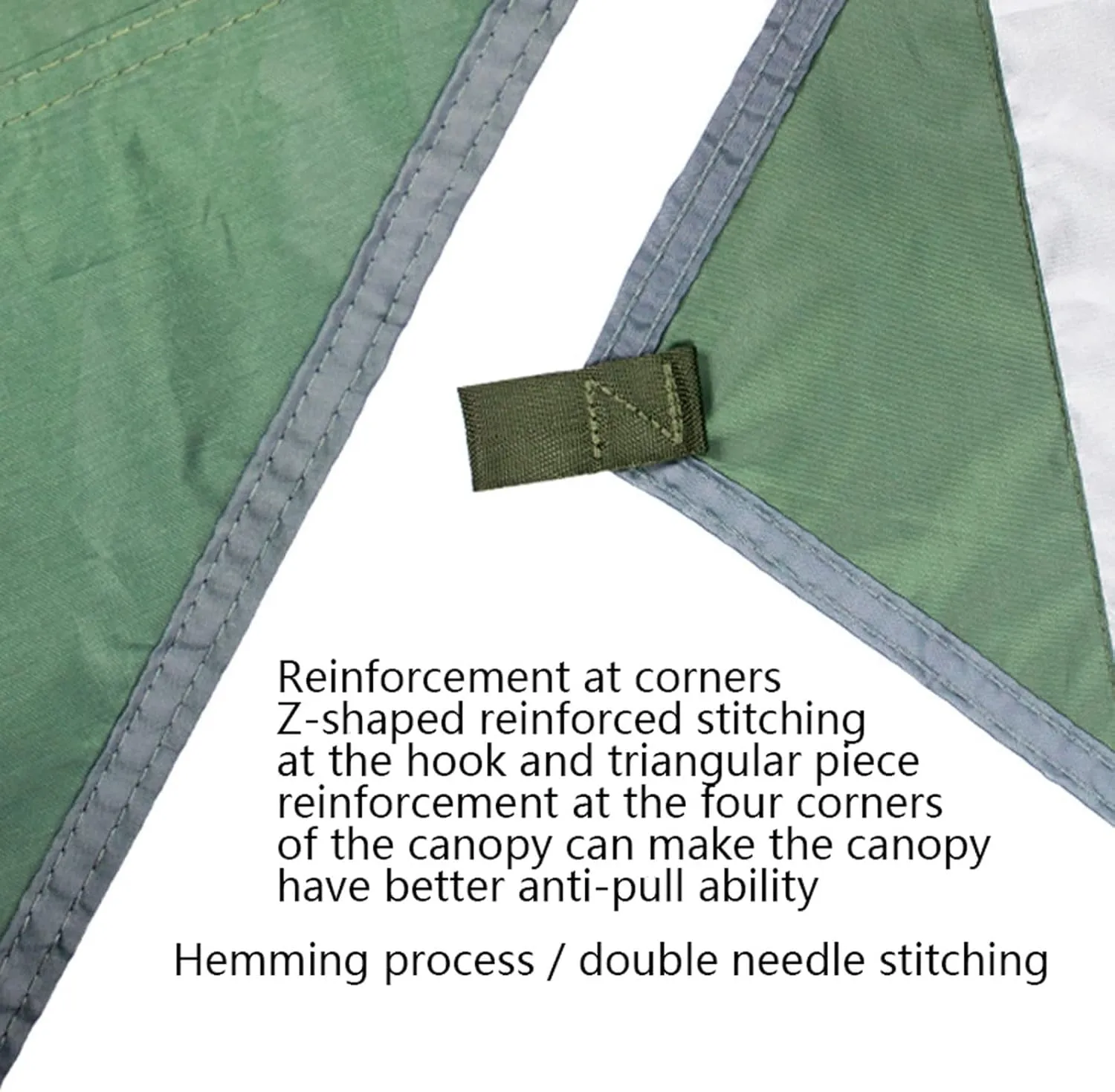 Camping Tarp,Rhombus Waterproof Tarp Tent Shade Outdoor Camping Hammock Garden Silver Coated Awning Canopy Sunshade Ultralight 340 * 260cm (Color : Black, Size : 340 * 260cm)