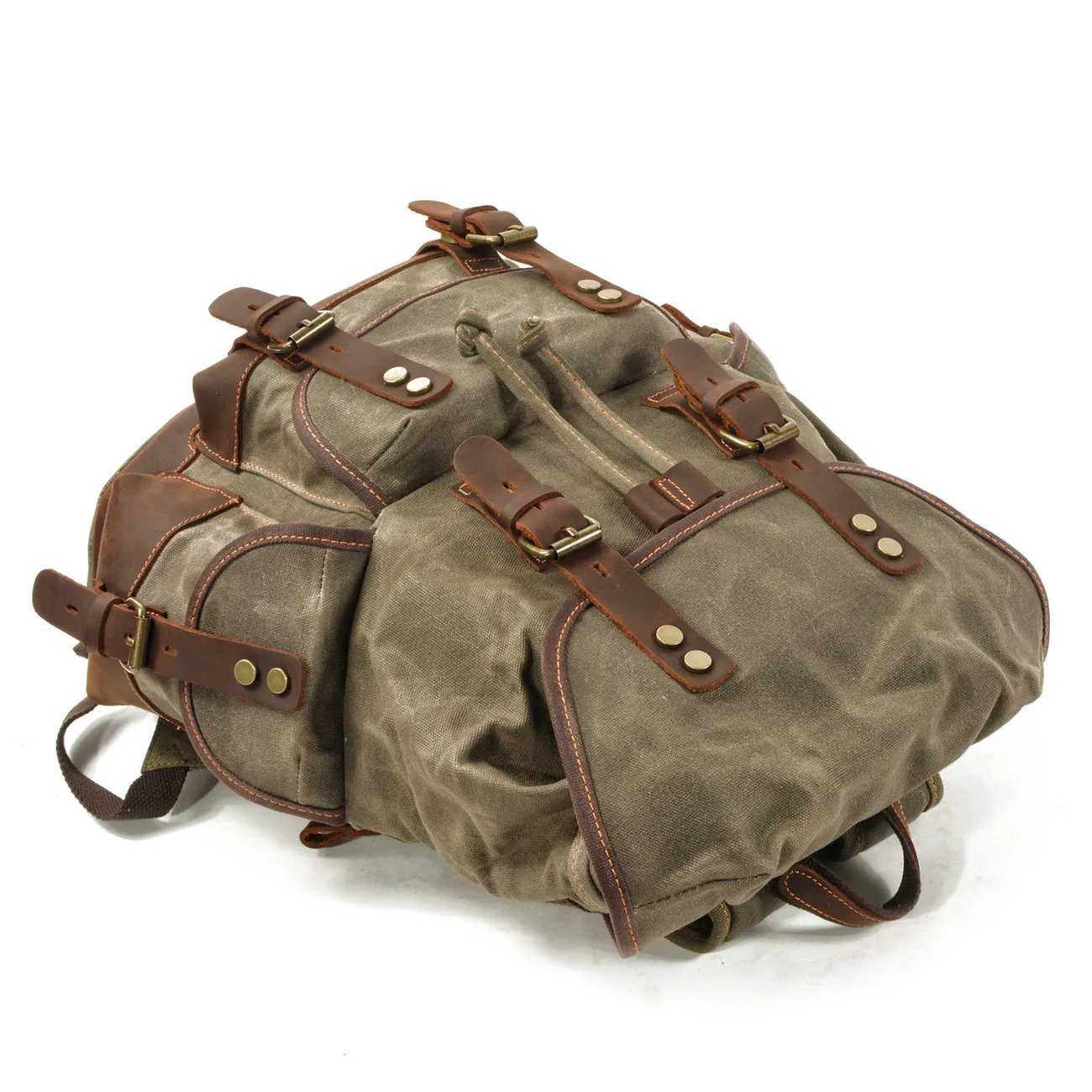 Canvas Backpack - VINTAGE EXPLORER