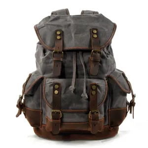 Canvas Backpack - VINTAGE EXPLORER