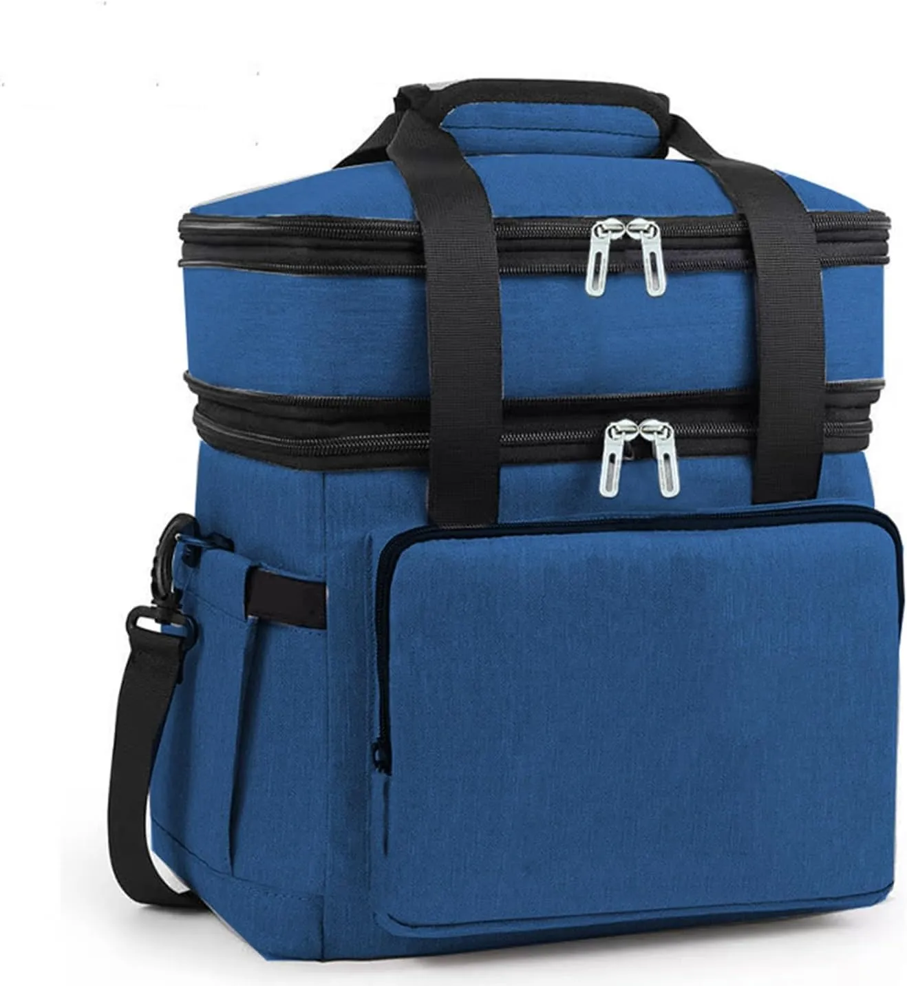 Car Camping Coolers for Jeep Avenger/Cherokee/Compass/Concept/Gladiator/Meridian, Leak Proof Cooler, Portable Lightweight Ice Chest Box, Compartments Waterproof Insulated Bag