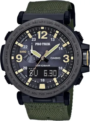 Casio PRG600 Series | Pro Trek | 100M WR | 1/100 SEC Stop Watch | Compass/Alt/Baro-Thermo | Tough Solar Power/Atomic Timekeeping | 1-100 SEC Stopwatch | Countdown Timer | World Time