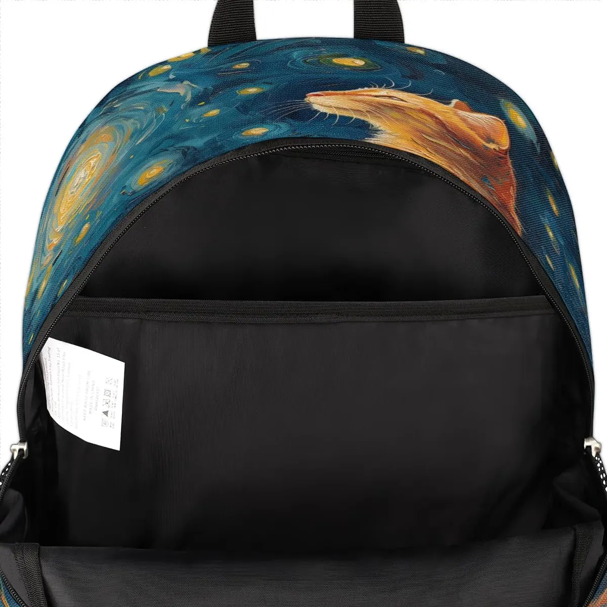 Cat Themed Backpack for Women Men Laptop Backpack Work Bag Travel Hiking Camping Casual Daypack