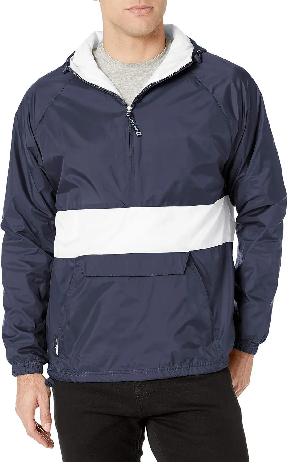 Charles River Wind & Water-resistant Pullover Rain Jacket (Reg/Ext Sizes)