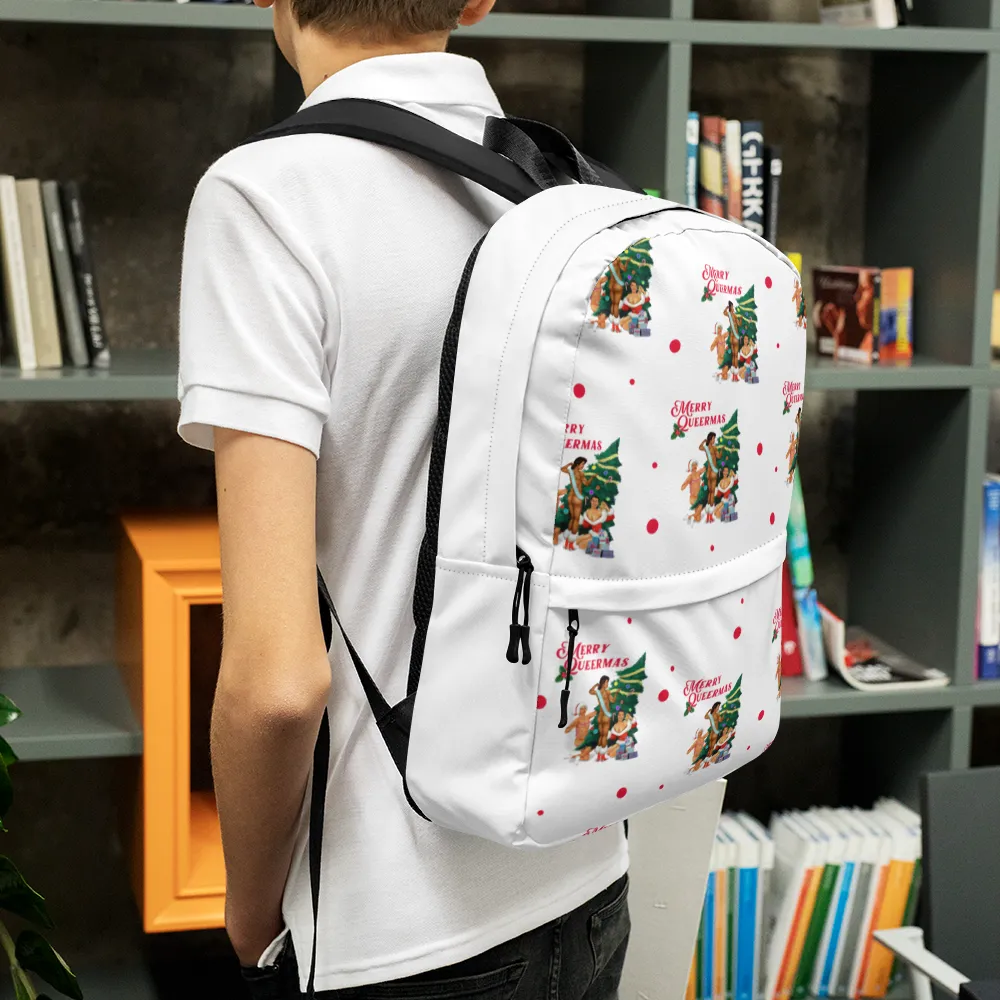 Christmas LGBTQ Water Resistant Backpack