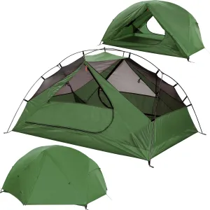 Clostnature Taurus 2 Person Backpacking Tent - Lightweight Two Person Tent for Backpacking, Easy Set Up Waterproof Camping Tent for Adults, Kids, Scouts, Large Size Outdoor, Hiking Gear