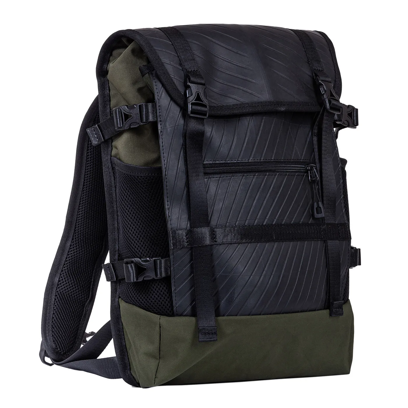 Colonel Vegan Water Resistant Backpack with Laptop Compartment