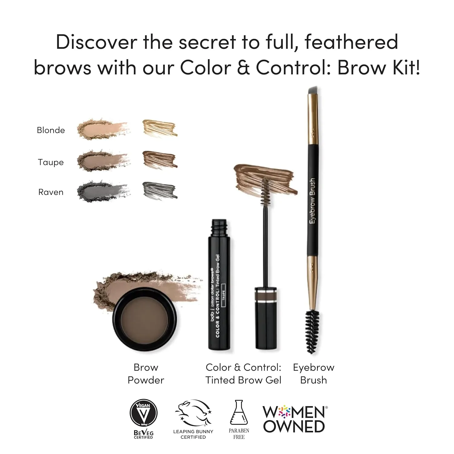 Color and Control Brow Kit (Taupe)