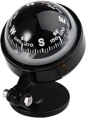 Compass Outdoor Sea Marine Electronic Boat Ship Vehicle Car Compass Navigation Positioning High Precision L-ed Night Light Car Compass