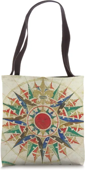 Compass Rose Tote Bag