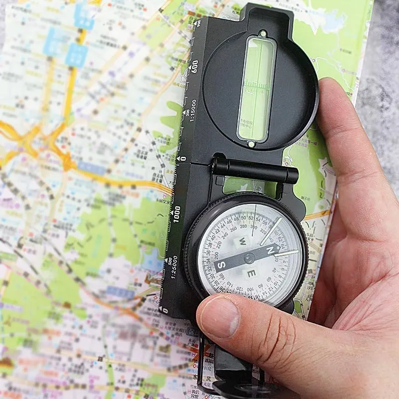 Compass Sighting Inclinometer Compasses Professionals for Hiking Camping Outdoor