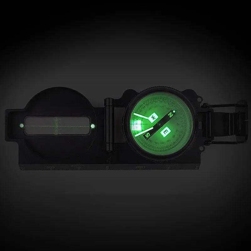 Compass Sighting Inclinometer Compasses Professionals for Hiking Camping Outdoor
