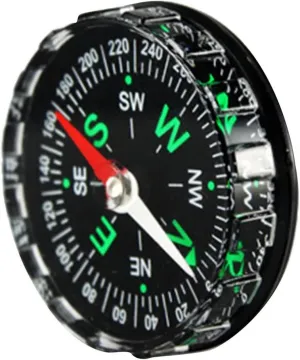 Compass Simple Light Compasses Compass Travel Camping Good Helper Outer Diameter 4.5cm Mini Travel Camping Compass
