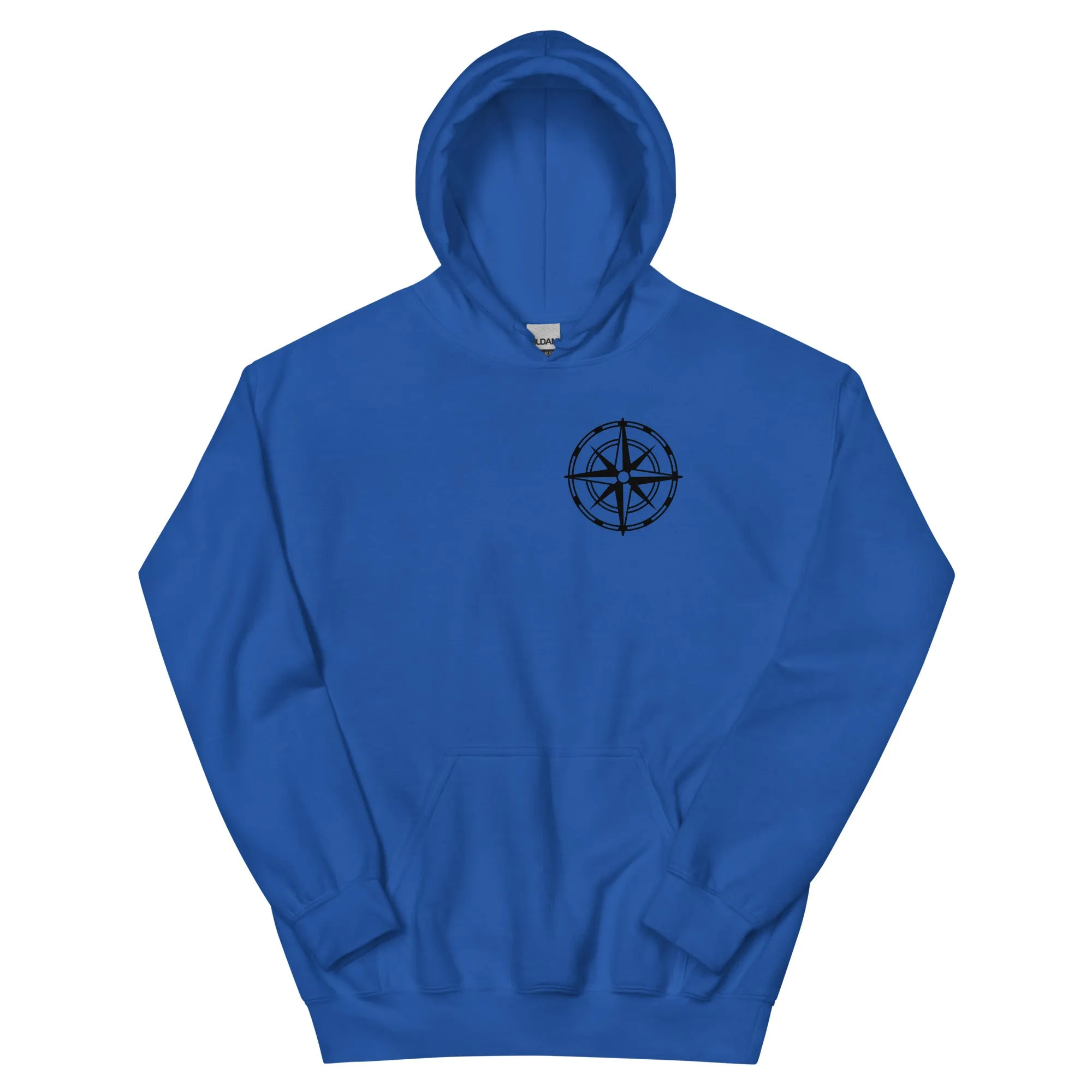Compass Unisex Hoodie (Dark Detail) Alternate