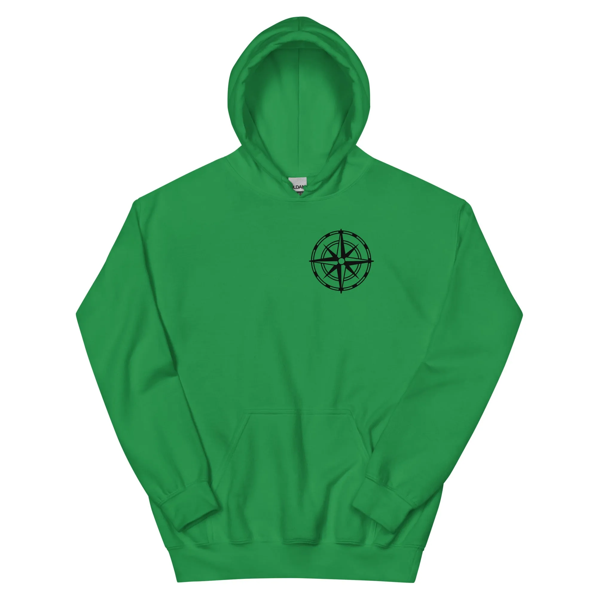 Compass Unisex Hoodie (Dark Detail) Alternate