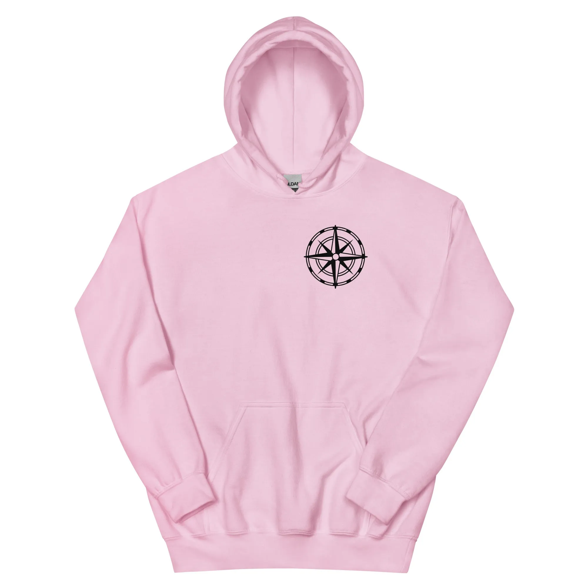 Compass Unisex Hoodie (Dark Detail) Alternate
