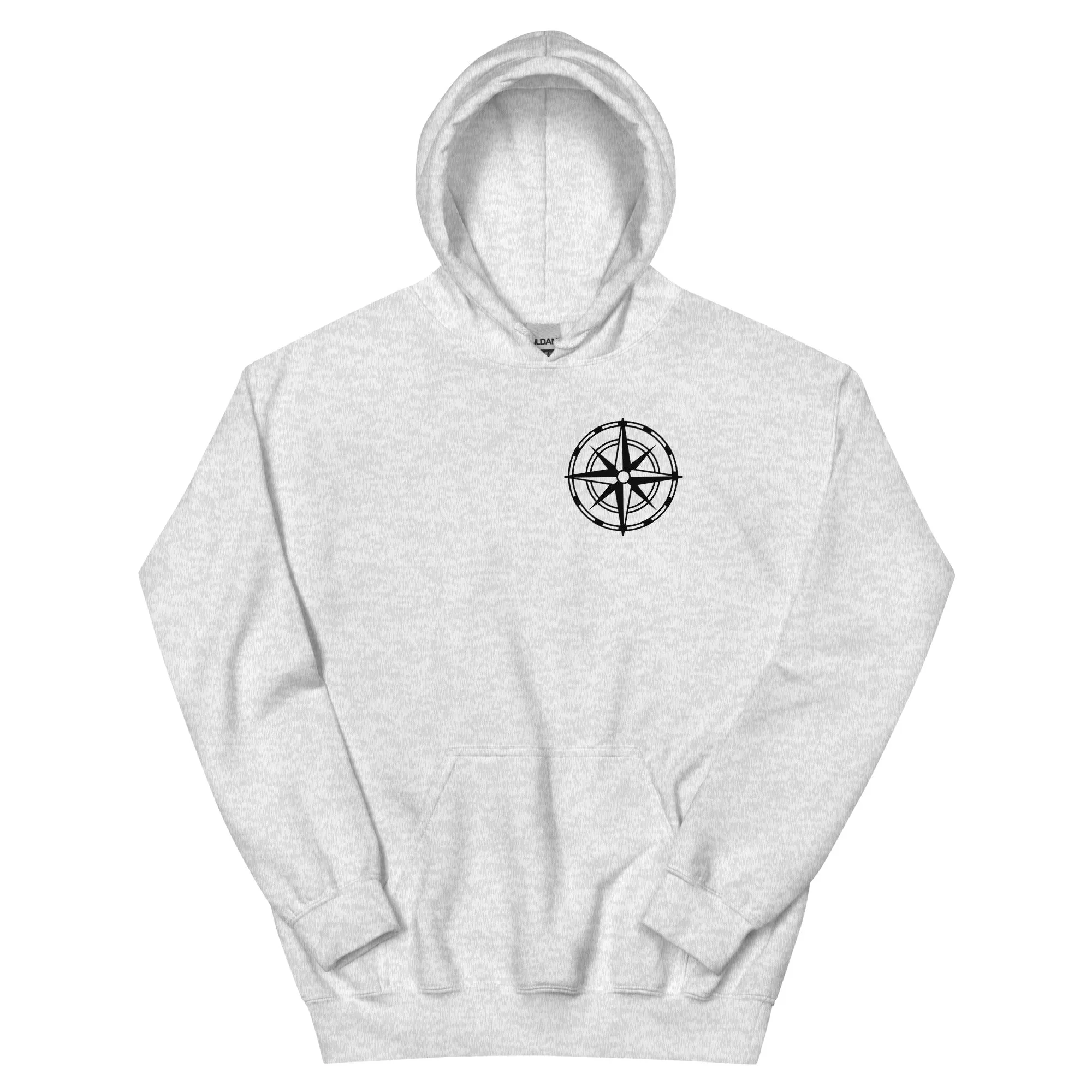 Compass Unisex Hoodie (Dark Detail) Alternate