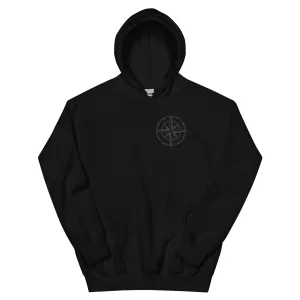 Compass Unisex Hoodie (Dark Detail) Alternate