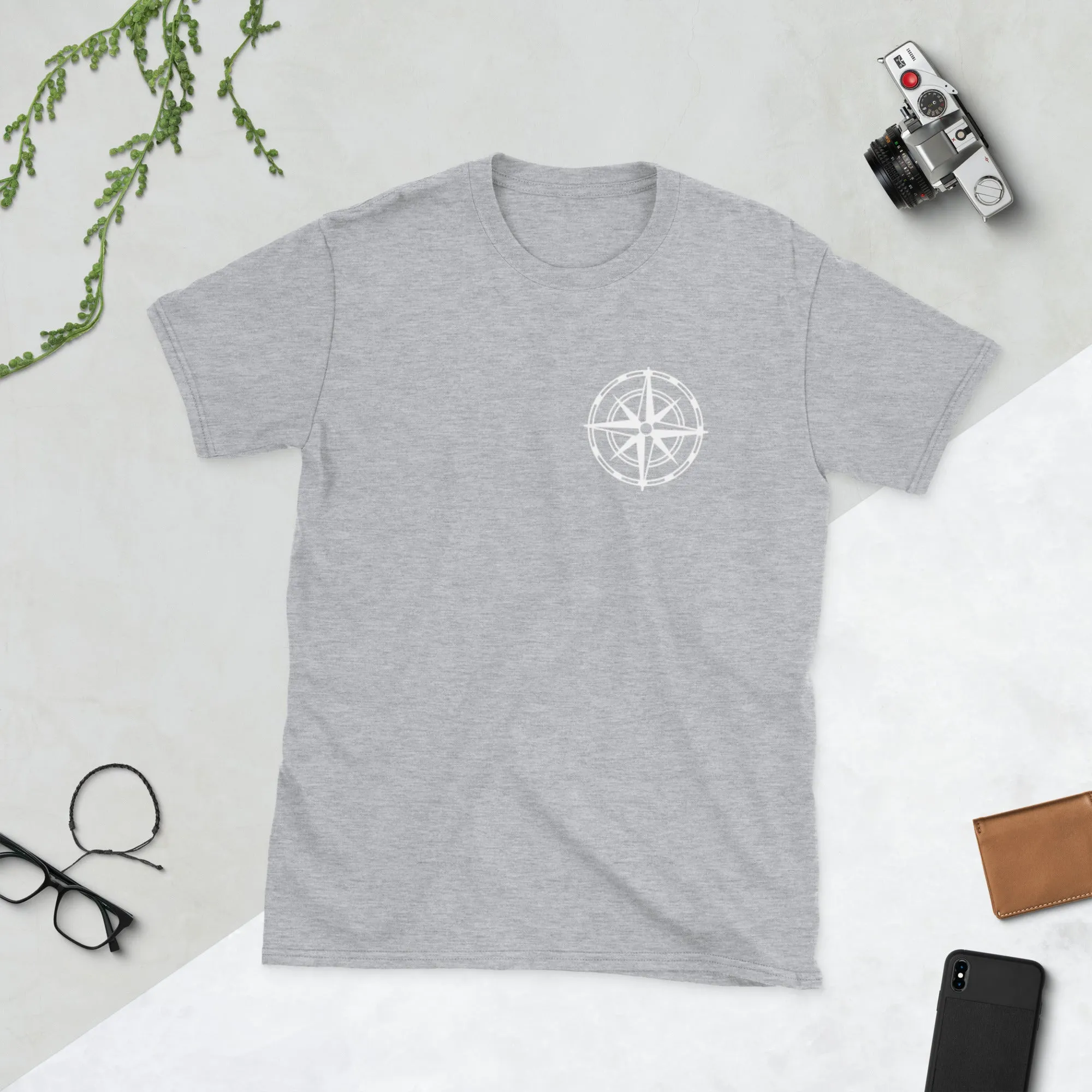 Compass Unisex T-Shirt (Light) Alternate