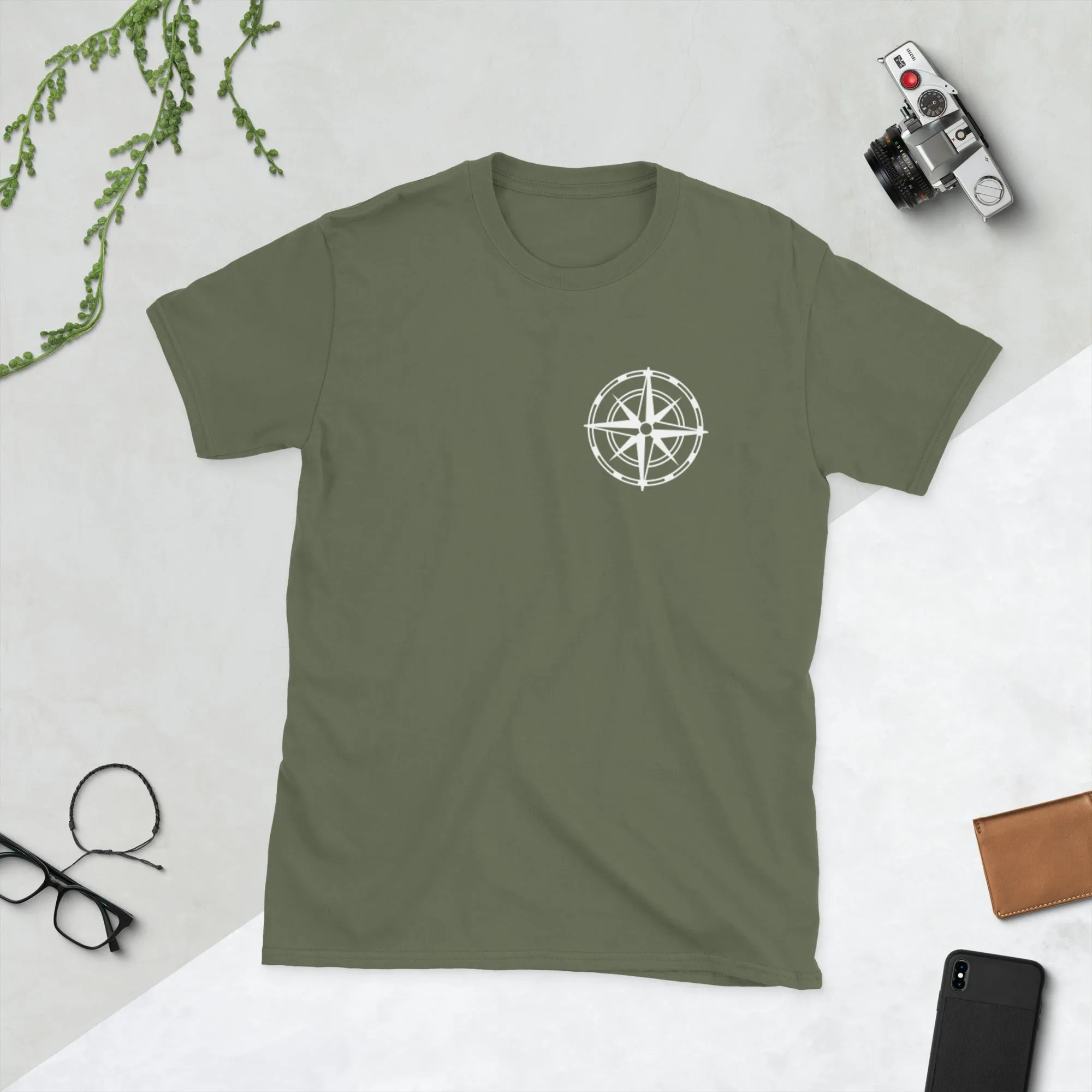 Compass Unisex T-Shirt (Light) Alternate