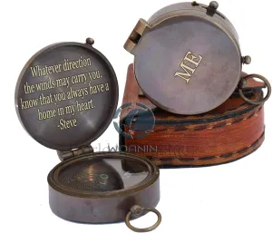 Compass with Case/Gift for Son/to My Son Gifts/Mom to Son Gift