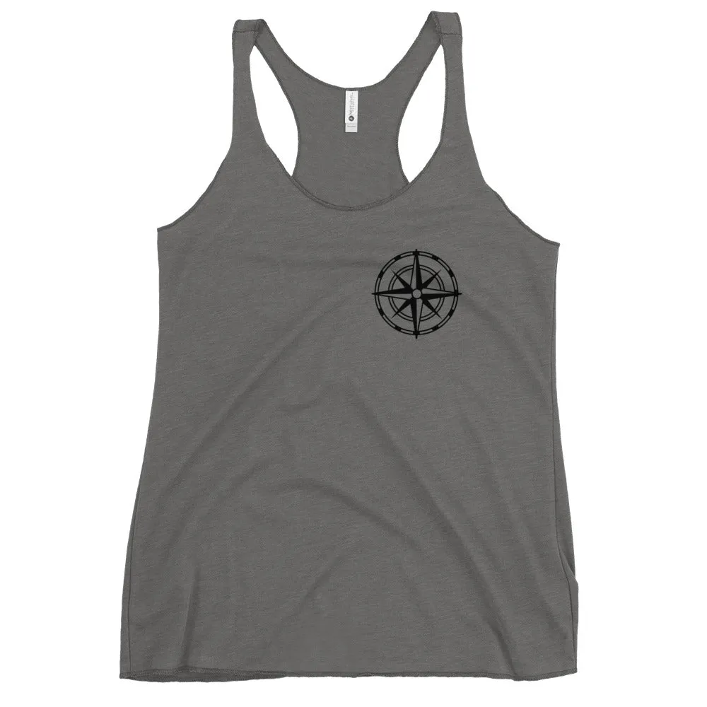 Compass Women's Racerback Tank (Dark)