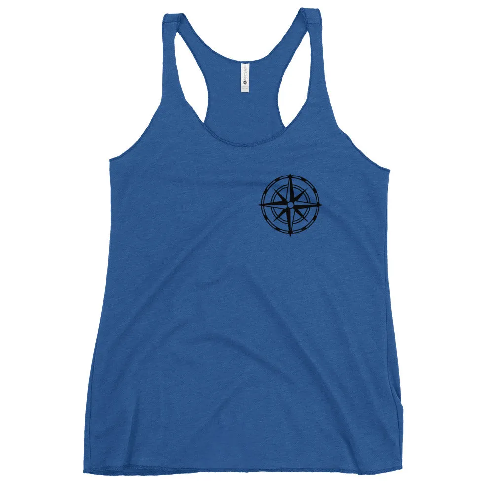 Compass Women's Racerback Tank (Dark)