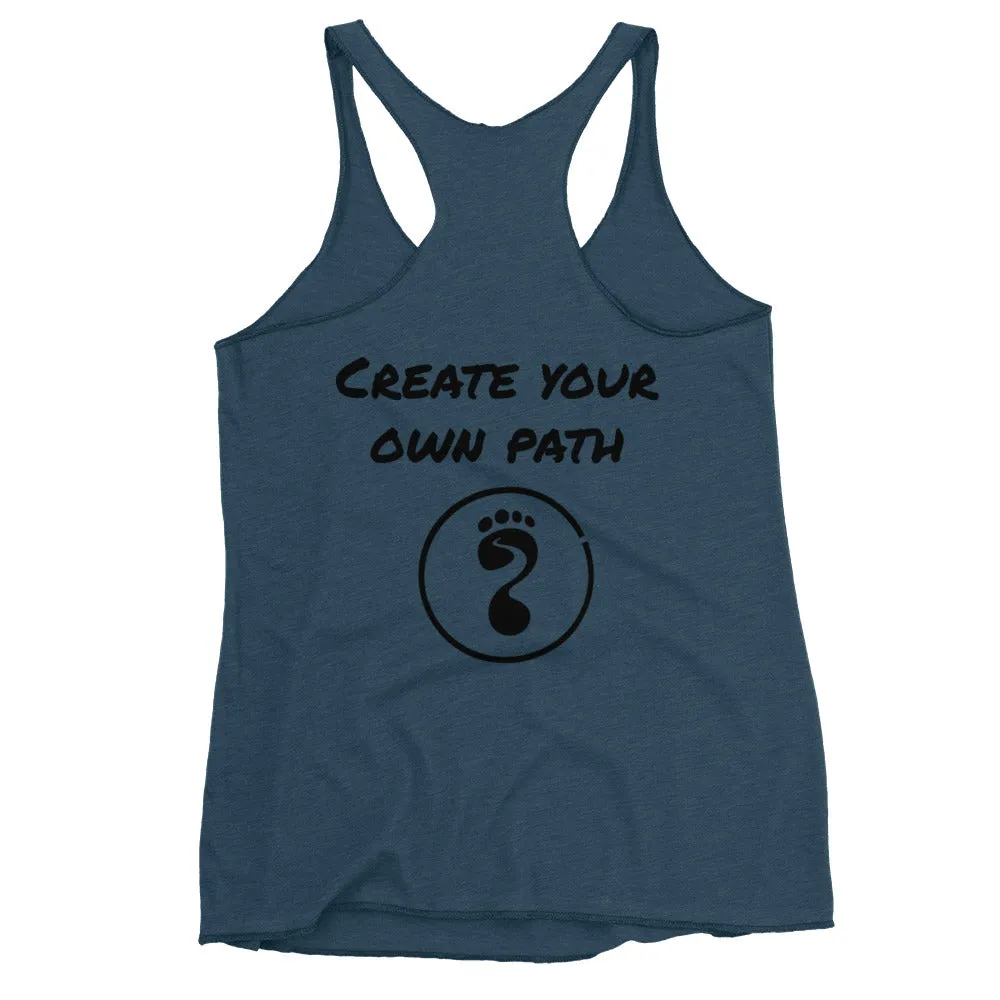 Compass Women's Racerback Tank (Dark)