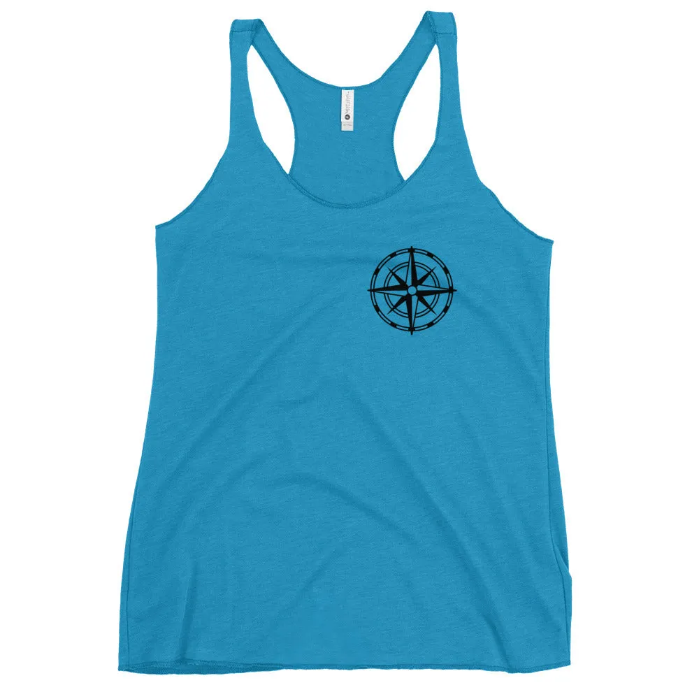 Compass Women's Racerback Tank (Dark)