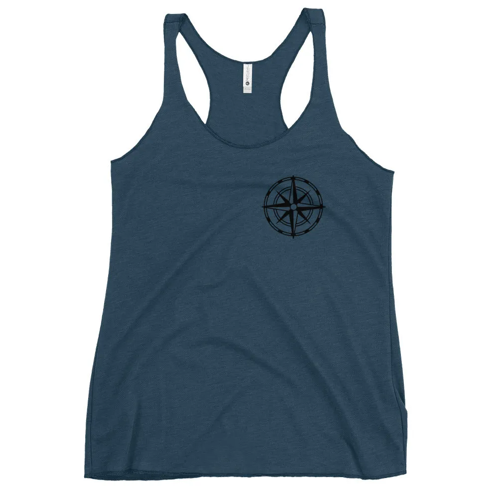 Compass Women's Racerback Tank (Dark)