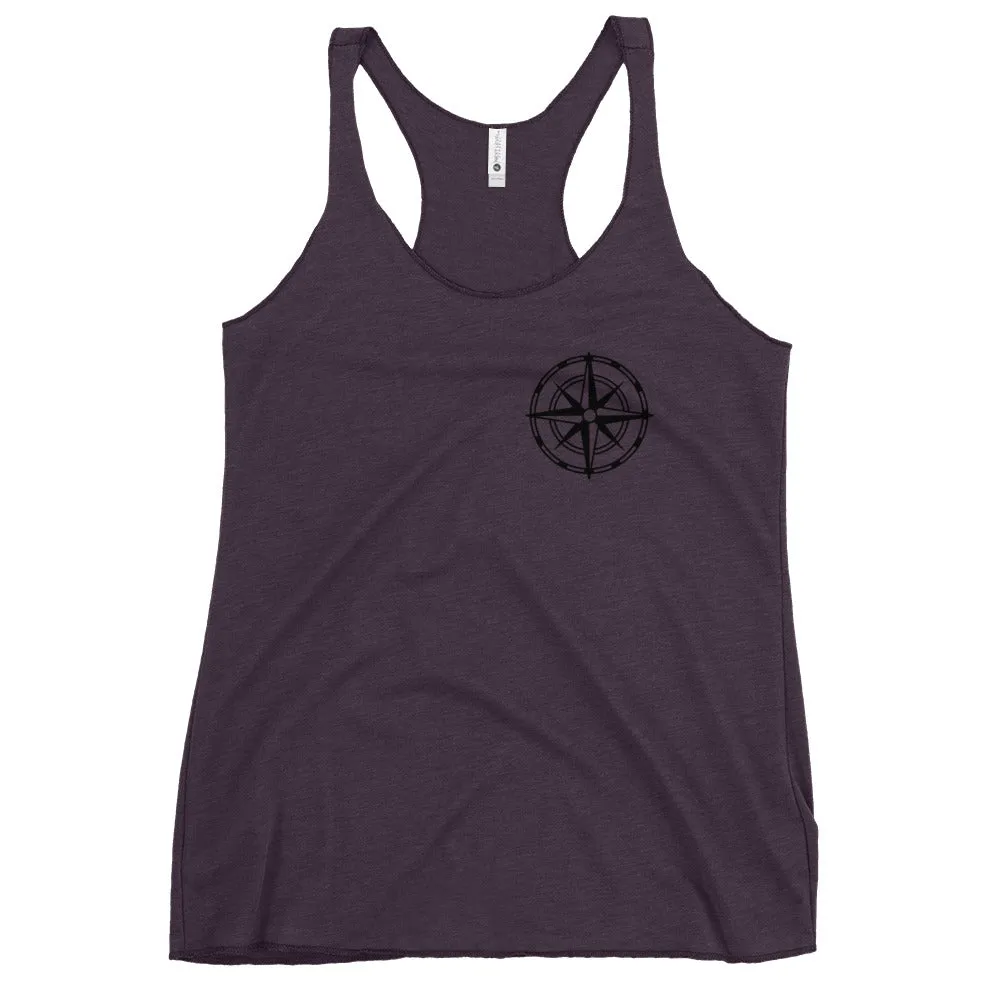 Compass Women's Racerback Tank (Dark)