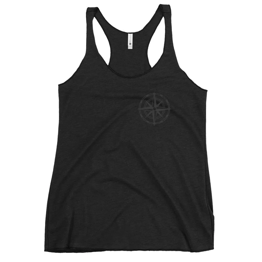 Compass Women's Racerback Tank (Dark)