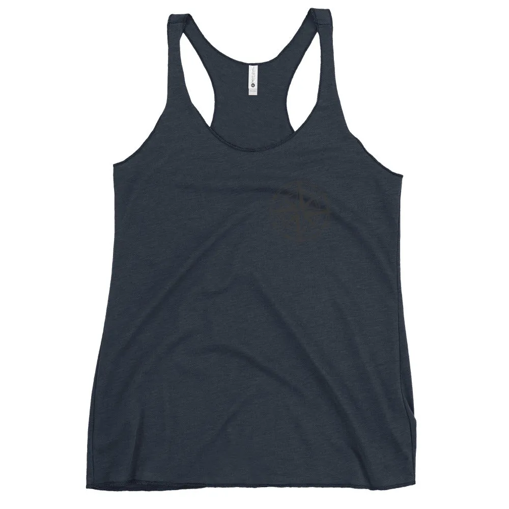 Compass Women's Racerback Tank (Dark)