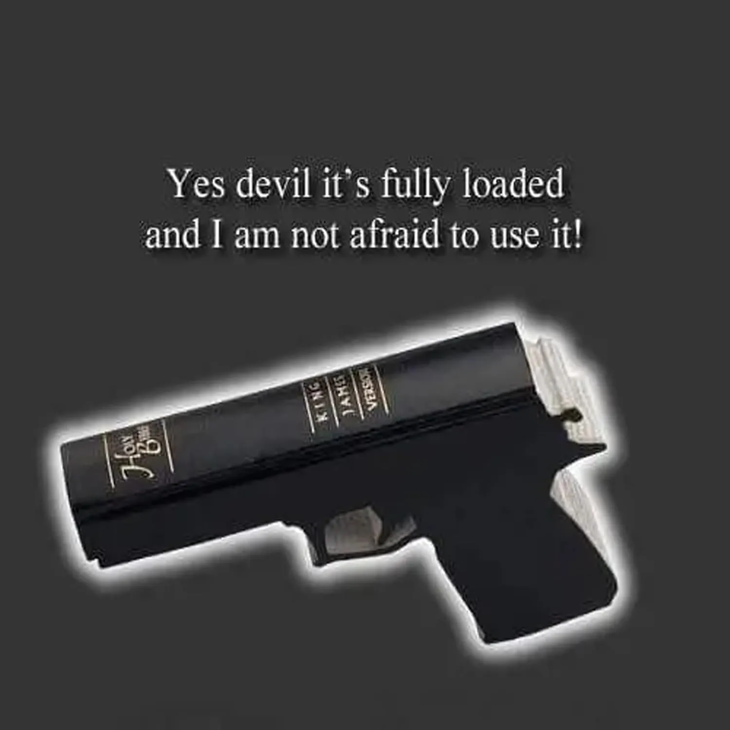 Concealed Carry Gun Pouch, Holy Bible PU Soft Pistol Case, Concealed Carry Holster, Lockable Zipper, Handgun Case for 9mm& Glock&1911 Guns Storage or Transport