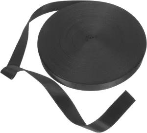 Convenient Nylon Webbing 1 Inch 50m Tear-Resistant Strong for Backpack Tent Luggage
