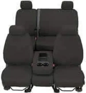 Covercraft SeatSaver Second Row Custom Fit Seat Cover for Select Dodge Ram Pickup Models - Waterproof (Grey)
