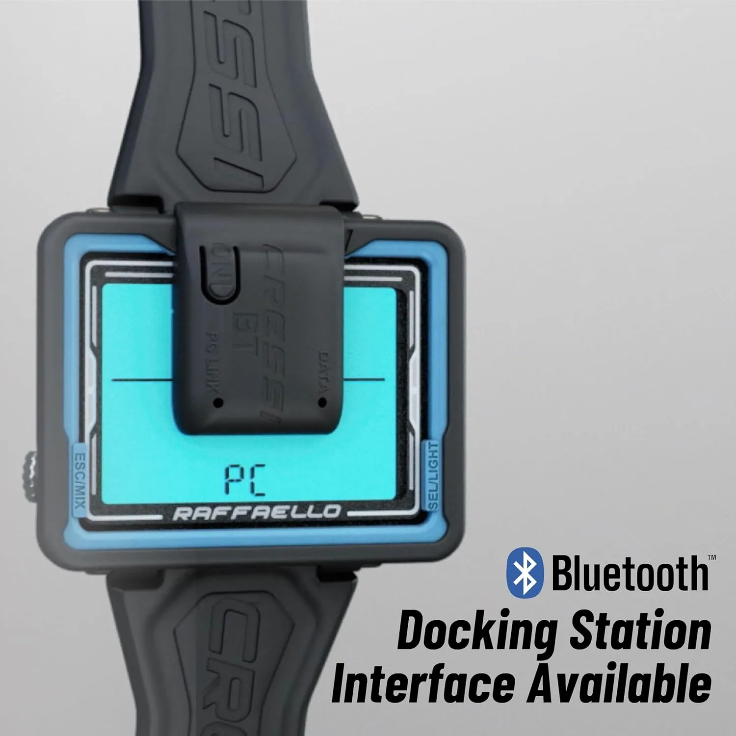 Cressi Scuba Dive Computer, Digital Compass, 3 Dive Modes, Wide Screen, Easy-to-Read Display - Raffaello: Made in Italy