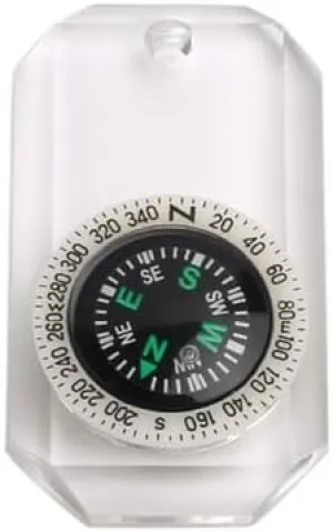 CSCDD Hang Compass Outdoor Hiking Compass with Glow-in-The-Dark Pendant