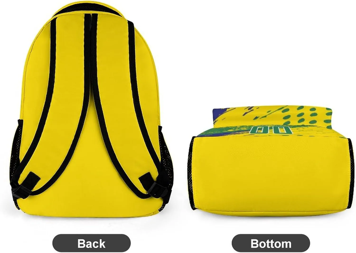 Custom Soccer National Team Backpack Personalized Youth Travel Bag High Capacity Fans Children Gifts for Boys & Girls