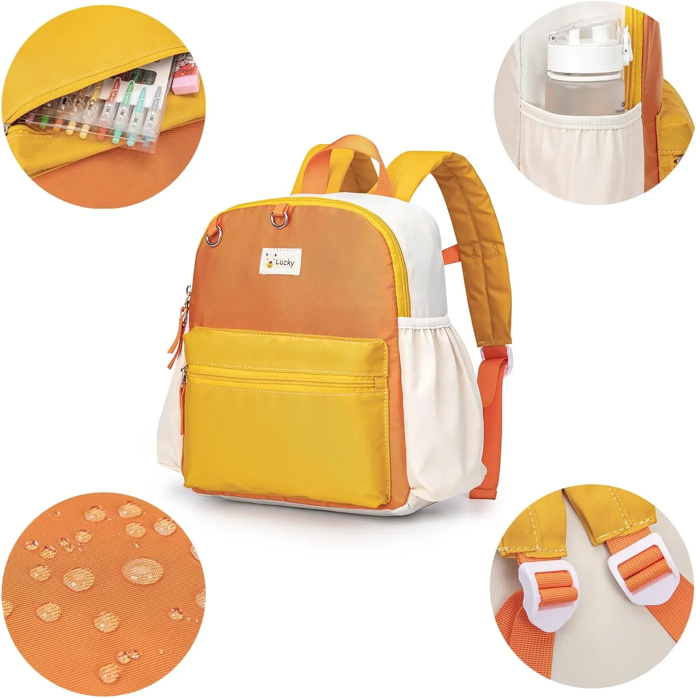 Cute 10 inch mini pack bag backpack for grils children and adult (Multicolor-Pink)