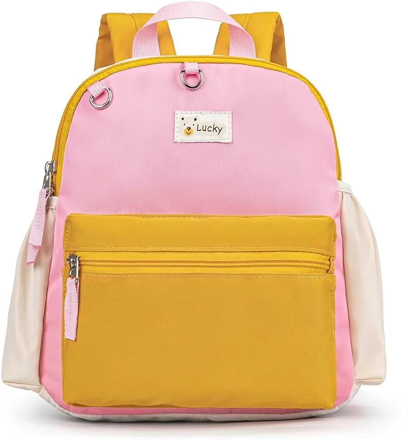 Cute 10 inch mini pack bag backpack for grils children and adult (Multicolor-Pink)