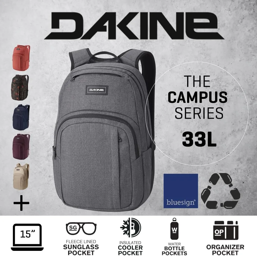 Dakine Campus L 33L Backpack - Geyser Grey, One Size