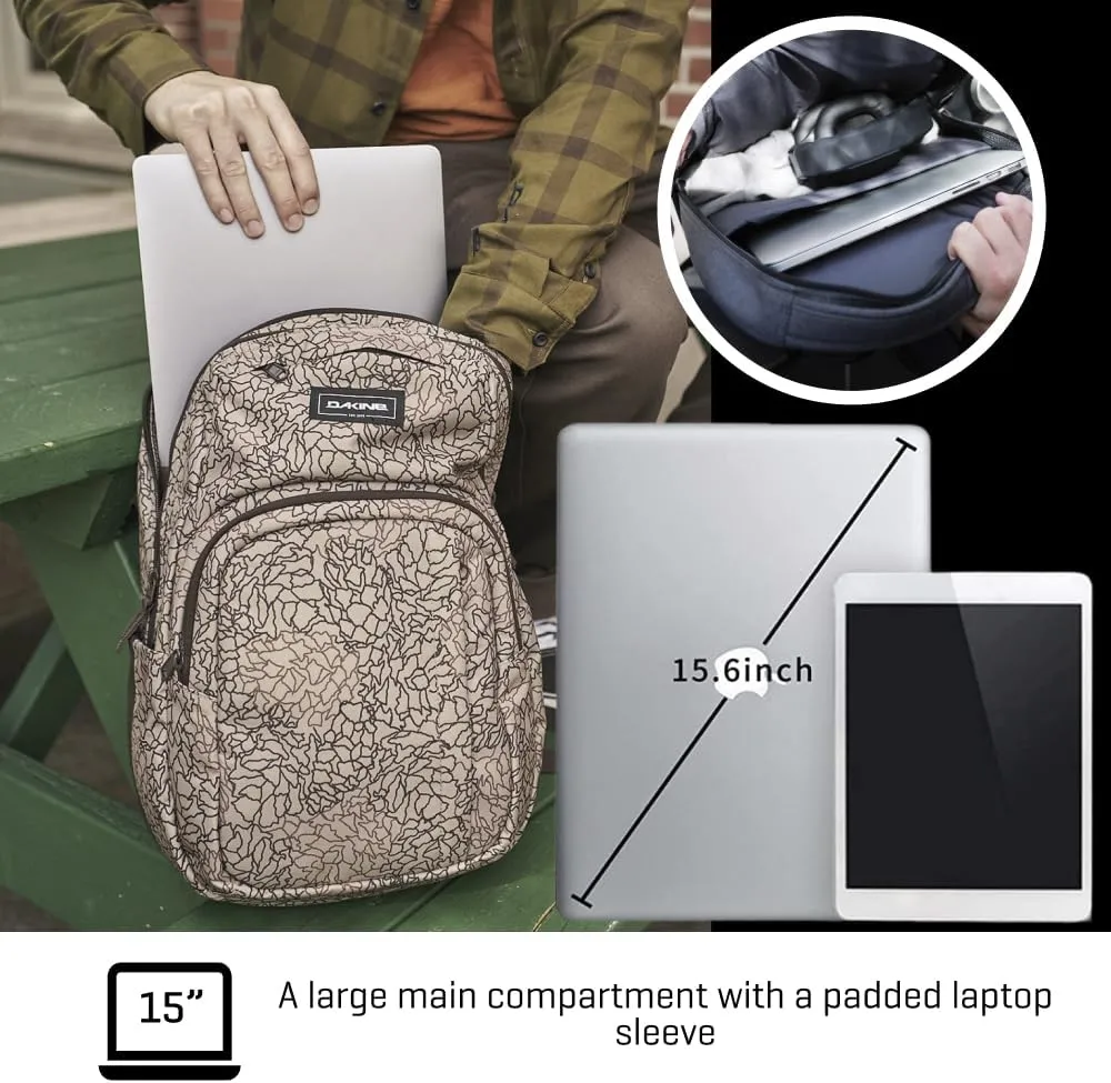Dakine Campus L 33L Backpack - Geyser Grey, One Size