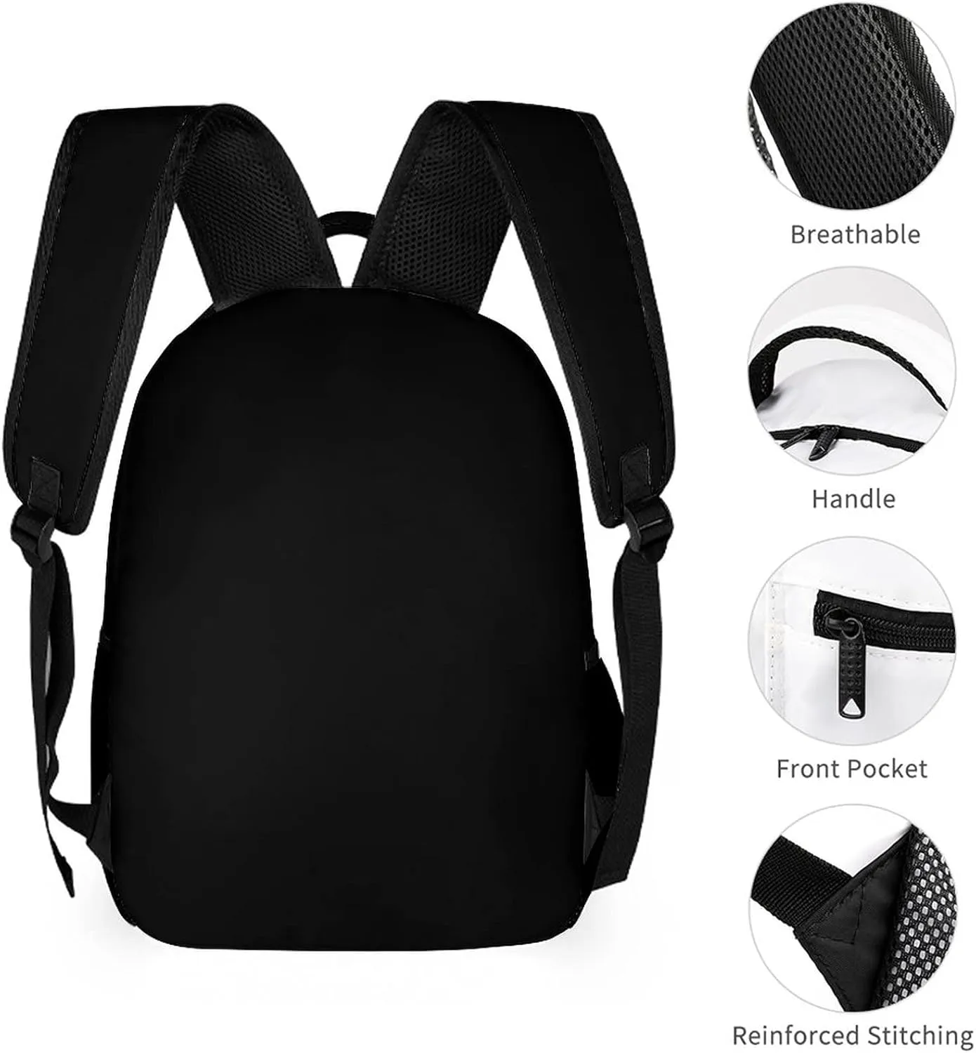 DDJAM Brooklyn Custom Backpack High Capacity Basketball City Night View Fans Gifts for Men Women Bag Personalized Name & Number