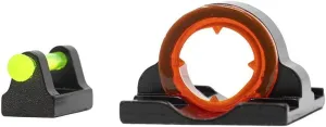 Dead Ringer Shotgun Sight | Aluminum Base with Orange Compass Point Sight | Turkey & Duck Hunting Shotgun Sights