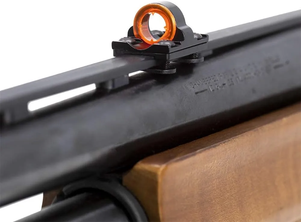 Dead Ringer Shotgun Sight | Aluminum Base with Orange Compass Point Sight | Turkey & Duck Hunting Shotgun Sights